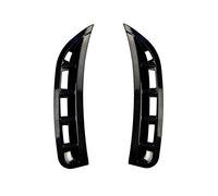 MKVAXR Car Front Bumper Side Air Vent Splitter Spoiler Canard, for Mercedes, GLE W167 GLE350 GLE450 GLE53 2020 Styling Moulding Car Spoiler Trim(Carbon Look)