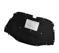 MKVAXR Car Front Hood Engine Heat Sound Insulation Cotton Mat Pad Cover Noise Deadener, for VW, for Touareg, 2003 -2018 Engine Heat Shield(Black 2003-2010)