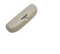MKVAXR Car Glasses Case Box, for Toyota, for Corolla, C-HR CHR, for RAV4, for Camry Prius Reiz Venza Highlander Prado Sequoia 2014-2022 Accessories Car Glasses Holder(Beige)