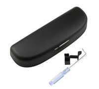MKVAXR Car Glasses Holder Case Sunglass Holder Sun Glasses Box, for, for, Q3 Q5 SQ5 Q7 A1 A3 S3 A4 A6 A7 S6 S7 S4 RS4 A5 S5 2012-2022 Car Glasses Holder(Black)