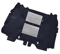 MKVAXR Car Heat Sound Insulation Cotton Front Hood Engine Noise Deadener Mat Pad, for Jeep, for Wrangler 2007 2008 2009-2017 Engine Heat Shield(Black Type C)
