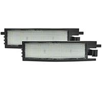 MKVAXR Car LIGHT License Number Plate Lamp Light, for Toyota, for RAV4, III 2005-2012 Auris 2012 License Bulb Replacement