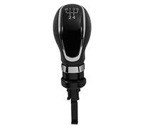 MKVAXR Car MT Gear Shift Knob Lever Stick Gaiter Boot Cover Collar, for Buick, for Excelle GT/XT, for Opel, for Astra 2009-2014 Gear Shift Knob(Black 5 Speed)