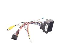 MKVAXR Car Radio Stereo Wiring Harness Cable Adapter Android 16pin, for Citroen, C4 C5 DS6, for Peugeot, 3008 2008 307 408 Car Radio Wiring Harness
