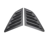 MKVAXR Car Rear Window Air Vent Scoop Shade Cover Scratch Proof Side Louver Sporty Look, For 8v Hatchback 2014-2020 Vehicle Window Louver Lid(Carbon Fiber)