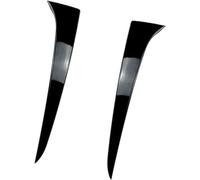 MKVAXR Car Rear Window Side Spoiler Wing, for Skoda, KAMIQ 2019-2020 Black Canard Splitter Wings Auto Replacement Exterior Parts Car Rear Wing Side Piece