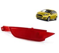 MKVAXR car tail bumper reflector Robust Rear Bumper Left Passenger Side Red Reflector No Bulb, for Ford, for Fiesta, for Mk7 2008-2017 8A6117E847AB 1552734