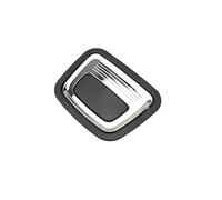 MKVAXR Car Trunk Tail Cover Bottom Plate Mat Floor Carpet Handle Spare Tire Cover Lock, for Mercedes, for Benz, S Class W222 S300 S320 S350 Boot Floor Mat Handle(Black)