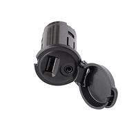 MKVAXR Car USB AUX Interface Adapter Auxiliary USB Plug Socket, for Peugeot, for Citroen Car 96647952XT 96671143XT Usb Aux Car Port