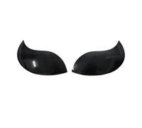 MKVAXR Carbon Fiber Car Headlight Eyebrows Cover FRP Front Angry Eyelids, for, for MINI, F54 CLUBMAN F57 CABRIO 3 doors F55 F56 COOPER S Headlight Eye Lid(CARBON FIBER)