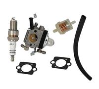 MKVAXR Carburetor Gasket Kit Wacker BS50-2 BS50-2i Lawn Mower Engine Replacement Accessories carb Carburetor Spark Plug Kit Repair Carburettor Replacement Kit