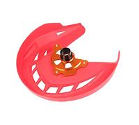 MKVAXR CNC Billet Front Brake Disc Cover Protector ABS Rotor Guard Motocross Off For 125-530 SX/SX-F/XC/XC-F 2003-2014 EXC/EXC-F 2003-2015 Motorcycle Brake Disc Guard(Red)