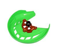 MKVAXR CNC Billet Front Brake Disc Cover Protector ABS Rotor Guard Motocross Off For 125-530 SX/SX-F/XC/XC-F 2003-2014 EXC/EXC-F 2003-2015 Motorcycle Brake Disc Guard(Green)