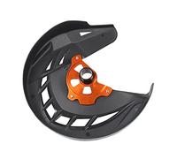 MKVAXR CNC Billet Front Brake Disc Cover Protector ABS Rotor Guard Motocross Off For 125-530 SX/SX-F/XC/XC-F 2003-2014 EXC/EXC-F 2003-2015 Motorcycle Brake Disc Guard(Black)
