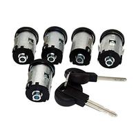 MKVAXR Door Lock Barrel Set 9170.AY 4162C9, for Fiat, Scudo, for Citroen, XM XANTIA SYNERGIE Dispatch Jumpy 1995-2007 (Color : 2pcs Barrel) Car Door Lock Actuator(Black 5pcs Barrel)