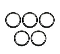 MKVAXR Double Color Car Air Condition Air Vent Outlet Ring Cover Trim Decoration, for Mercedes-Benz, A W176 GLA X156 CLA C117 Class Car AC Vent Ring Trim(Carbon Fiber)
