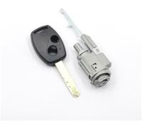 MKVAXR Driver Side Door Lock Motor Ignition Switch Lock Barrel, for One 2-Button Key, for Acura 2003-2015