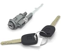 MKVAXR Driver Side Door Lock Motor Ignition Switch Lock Barrel, for One Key, for Acura 2003-2015 Automotive Door