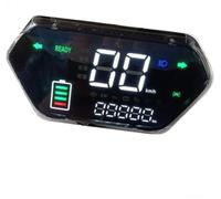 MKVAXR EBike Electric Bike, 48V 60V 72V LCD Display Meter Control Panel EBike Electric Scooter Motor Electric Scooter Display Panel