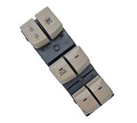MKVAXR Electric Power Window Switch, for HYUNDAI, 2012 2013 2014 2015 2016,for Elantra, Lang Move 93570-4V000 935704V000 Power Window Switch(Beige Auto and Down)