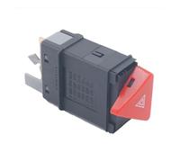 MKVAXR Flash Emergency Light Warning Hazard Switch, for VW, 6N0953235 Hazard Warning Switch