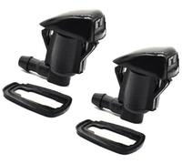 MKVAXR, for Jeep, for Grand, for Cherokee 2005 2006 2007 2008 2009 2010 2011 2012 2013 2014 2015 2016 2X Front Windshield Wiper Washer Jet Nozzle Kit Windshield Washer Nozzle(Black 3)