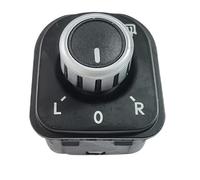 MKVAXR For Jetta MK5, for Golf MK6 Rabbit, for EOS, for Passat B6 3C, for Tiguan, for Seat Alhambra Chrome Power Side Mirror Adjust Switch Knob 5ND959565B Side Mirror Switch