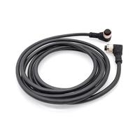 MKVAXR For M12 Sensor Connector Cable Double Head Waterproof Line Male Female 2m Wire 4pin 5pin 8pin Sensor Cable Connector For Equipment(Straight M to M 5 P)