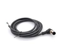 MKVAXR For M12, Sensor Connector Cable Waterproof Plug Male Female 4 5 8pin 2m Pvc Line Type Sensor Cable Connector For Equipment(Straight Male 8p)