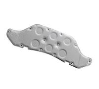 MKVAXR for Mercedes, for Benz, GLA H247 2020 Car Front Engine Hood Insulation Cotton Pad Sound Heat Mat Soundproof with Buckle Engine Heat Shield(Silver)