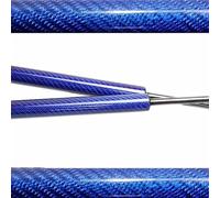 MKVAXR For Mitsubishi, Lancer 9th 2007-2017 Proton Inspira 2010-2015 Front Hood Bonnet Modify Damper Struts Shock Lift Supports Prop Car Front Bonnet Strut Damper(Blue carbon fiber)