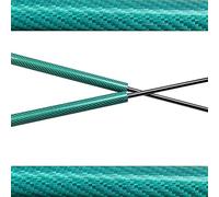 MKVAXR For Mitsubishi, Lancer 9th 2007-2017 Proton Inspira 2010-2015 Front Hood Bonnet Modify Damper Struts Shock Lift Supports Prop Car Front Bonnet Strut Damper(Green carbon fiber)