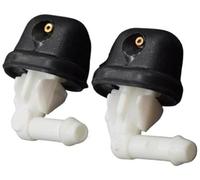 MKVAXR, for Peugeot, 106 1996 1997 1998 1999 2000 2001 2002 2003 2Pcs Rear Windshield Wiper Washer Jet Nozzle Spray 643896 Hood Water Sprayer Windshield Washer Nozzle