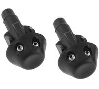 MKVAXR, for Peugeot, 106 205 206 306 506 2Pcs 643871 ABS Car Window Windshield Front Windscreen Wiper Washer Jet Nozzles Water Spray Windshield Washer Nozzle