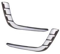 MKVAXR For Swift, 2014 2015 2016 Car Flashing 1 Pair DRL Daytime Running Lights Fog Lamp Cover With Yellow Turn Signal Car Front Turn Signal Light