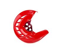 MKVAXR Front Brake Disc Guard For CR CRF 125R 250R 450R 250X 450X 450RX CR125R CR250R CRF250R CRF250X CRF450R CRF450X 2004-2018 CRF450RX Motorcycle Brake Disc Guard(Red)