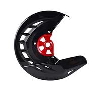 MKVAXR Front Brake Disc Guard Protector Cover For CR 125R 250R 2004-2007 CRF250R CRF450R 2004-2021 CRF 250X 450X 450RX 2005-2018 Motorcycle Brake Disc Guard(BLACK)