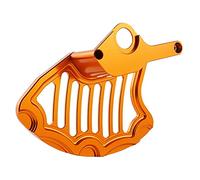 MKVAXR Front Brake Disc Guard Protector Cover, for Husqvarna, for 125 200 250 300 350 400 450 501 FC FE TC TE 2014 FE TE 2015 Motorcycle Brake Disc Guard(Orange)
