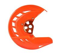 MKVAXR Front Brake Disc Guard Protector For 125530 250 350 EXC EXCF XCW XCFW TPI SX SXF SXF Factory Edition XC XCF 20162021 Motorcycle Brake Disc Guard(Orange)