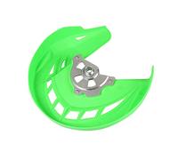 MKVAXR Front Brake Disc Rotor Guard Cover Protector Protection Motocross Motorcycle For KLX 250 KLX250 2008-2016 Motorcycle Brake Disc Guard(Green)