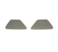 MKVAXR Front Bumper Headlight Headlamp Washer Jet Spray Nozzle Cover Cap, for, 5 F10 F11 F18 2010-2015 51117246869 51117246870 Headlight Washer Nozzle Cover(Black SET)