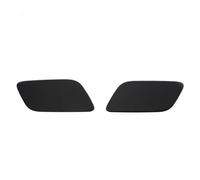 MKVAXR Front Bumper Headlight Washer Cover Headlamp Water Cap, for, Q3 2012 2013 2014 2015 2016 2017 2018 8U0955275 8U0955275E Headlight Washer Nozzle Cover(Black SET FOR 2012-2015)