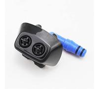MKVAXR Front Left Right Bumper Headlamp Headlight Washer Sprayer Nozzle Jet Clip, for SAAB, 9-3 93 2003-2012 12803972 12803973 Headlight Washer Nozzle(Left Side)