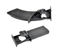 MKVAXR Front Left Right Cup Holder Drink Rack Black Holders, for BMW, for E60 E61 M5 525i 528i 530i 535i 2004-2010 51459125622 51459125626 Car Cup Holder(Black Right Straight)