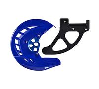 MKVAXR Front Rear Brake Disc Guard For SX SXF XC XCF EXC EXCF XCW XCFW 125 150 200 250 300 350 400 450 530 2003 2015 Motorcycle Brake Disc Guard(Blue)