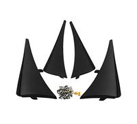 MKVAXR Front Rear Splash Guards Mud Flaps C7 Corvette Stingray GM 2014-2019 Car Bumper Bracket