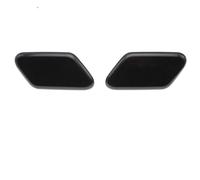 MKVAXR Front Right Left Bumper Headlight Headlamp Washer Nozzle Jet Cap Cover, for Hyundai, Sonata Hybrid LF 2015 2016 2017 98681-E6000 Headlight Washer Nozzle Cover(Black SET)