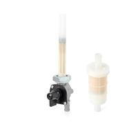 MKVAXR Fuel Valve Petcock Fuel Filter 1100 Shadow ACE 1100 Aero 1100 Sabre 1100 Spirit 1100 VT1100 C C1 C2 C3 1995-2007 Motorcycle Fuel Tap