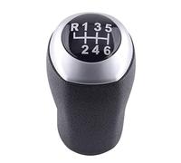 MKVAXR Gear Knob 5 6 Speed Manual Shift Knob Gear Lever Shifter Head, for Hyundai, for,for Elantra, GT for Accent for Solaris, for Avante for MD I30 MT Gear Shift Knob(Black 6 Speed)