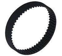 MKVAXR GT2 Closed Loop Timing Belt Rubber 2GT, 6mm 110/160/ 200/280/ 400/610/ 690/852/ 1220mm, Synchronous Belts Part 3D Printer Timing Belt(BLACK 610mm)